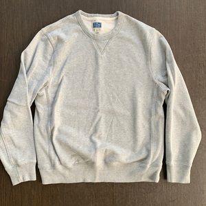 J Crew French terry crewneck